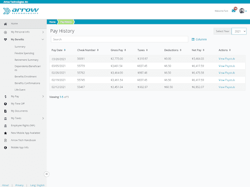 Update PrismHR Employee Portal Latest Version - PrismHR Employee Portal Android Screenshot 9