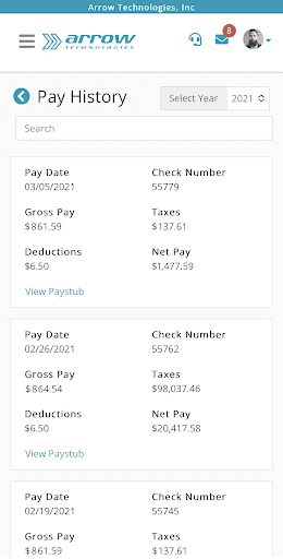 Update PrismHR Employee Portal Latest Version - PrismHR Employee Portal Android Screenshot 3
